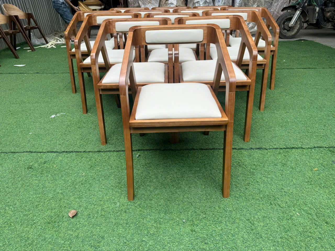 Ghế Gỗ Cafe Katakana
