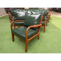 Sofa gỗ cafe bọc nệm