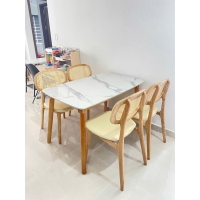 bàn ghế gỗ phòng ăn gia đình