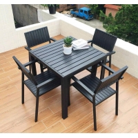Bàn ghế cafe nhôm đúc sân vườn