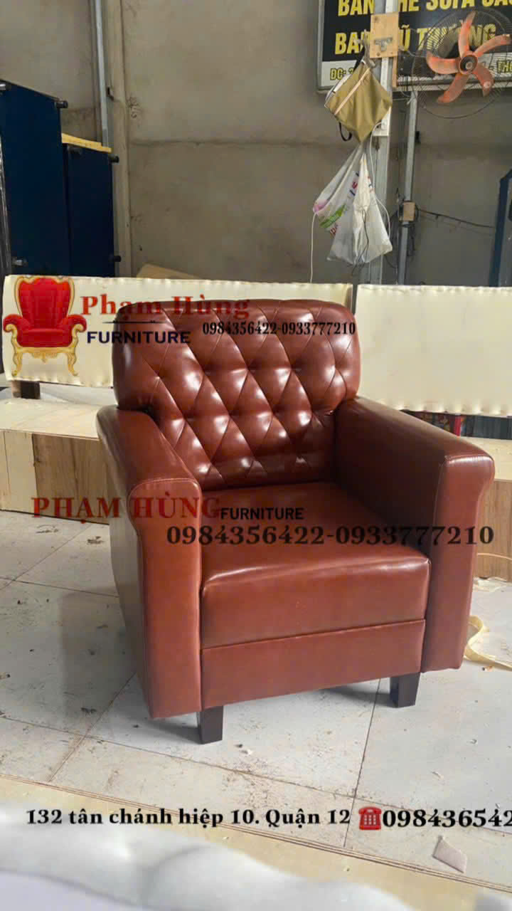 ghế sofa phòng lạnh cafe trà sữa